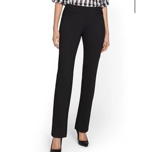New York & Company - Pull On Straight Leg Pointe Pants Superflex - XL Tall - NWT